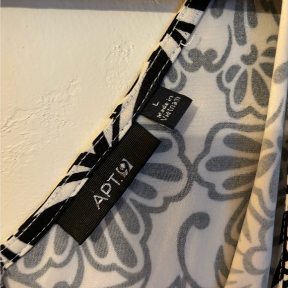 Apt. 9 sleeveless dress with empire waist. Sz L - Picture 6 of 7